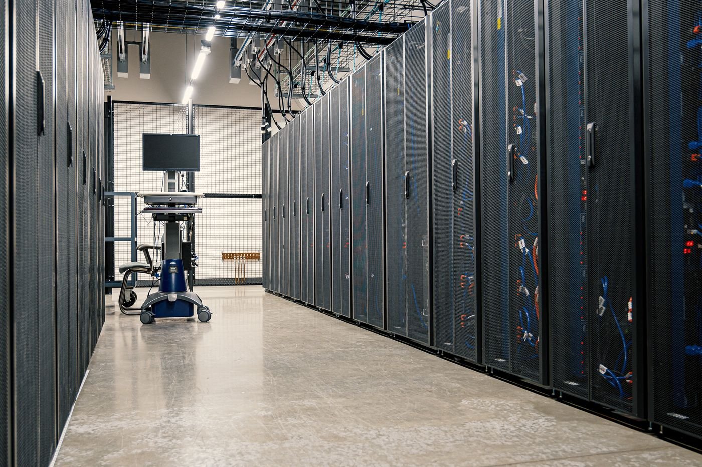 Server infrastructure in a data center
